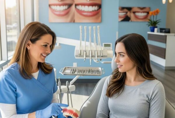 Dental consultation about veneers in turkey in a modern dental clinic